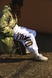 Gurank " Loop wheel HT pants TOKYO ( White )"