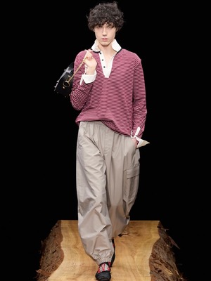 【26SS】MASU エムエーエスユー / LEATHER CAKE BAG