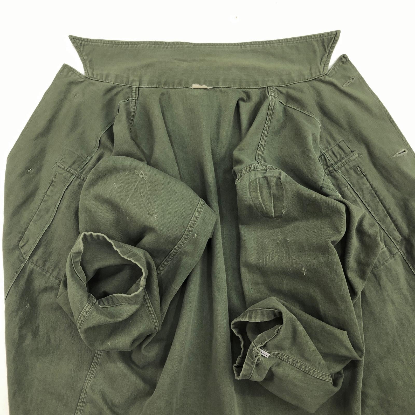 U.S.ARMY 50−60年代 USA製 OG-107 ユーティリティシャツ UTILITY