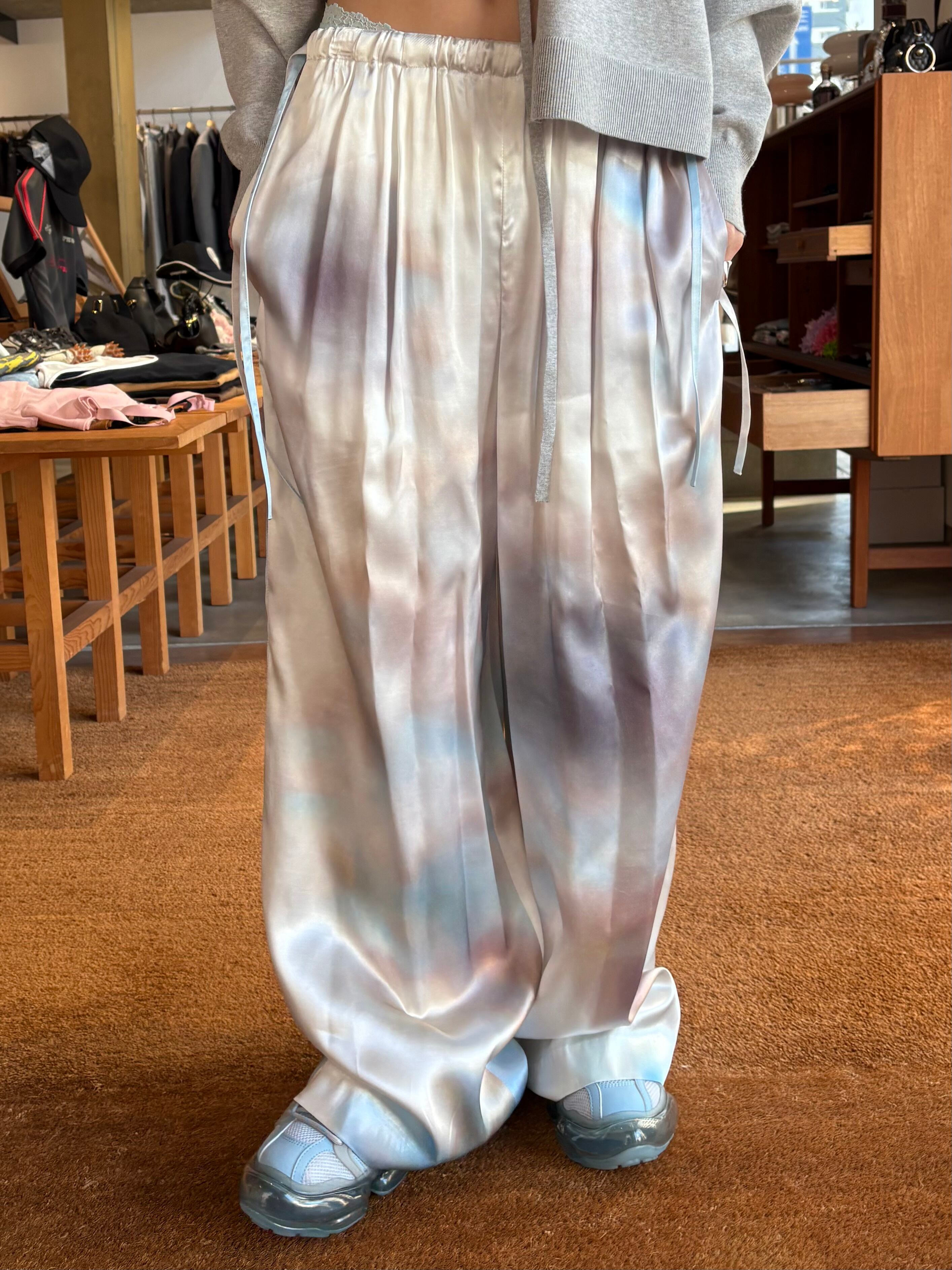 26SS】ENFOLD エンフォルド / ワイドパンツ / TDRAWSTRING WIDE-PANTS