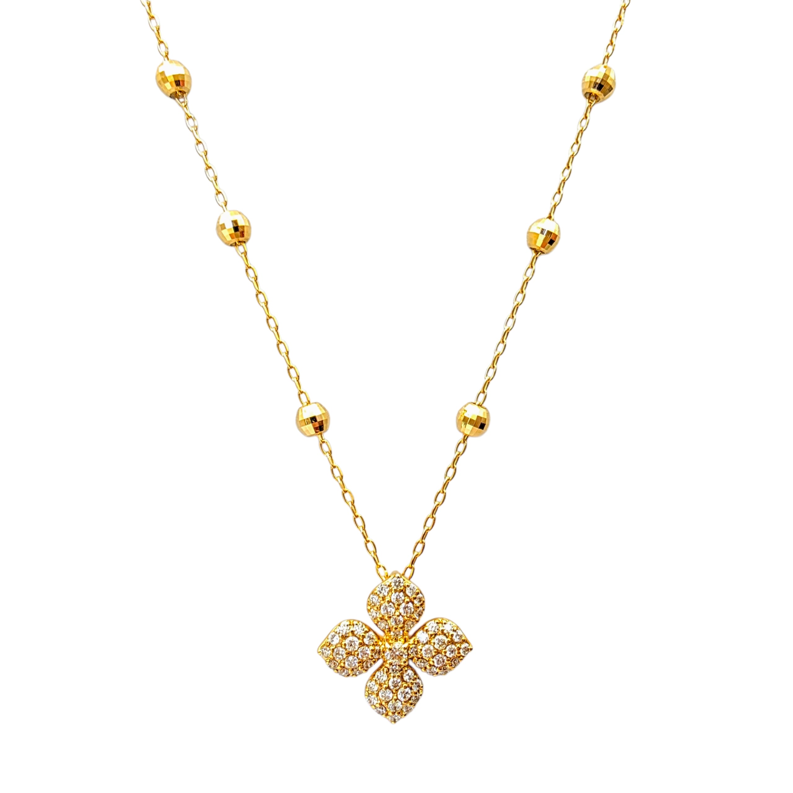 K18YG ダイヤモンド ペンダント<Selection|12〜1月>