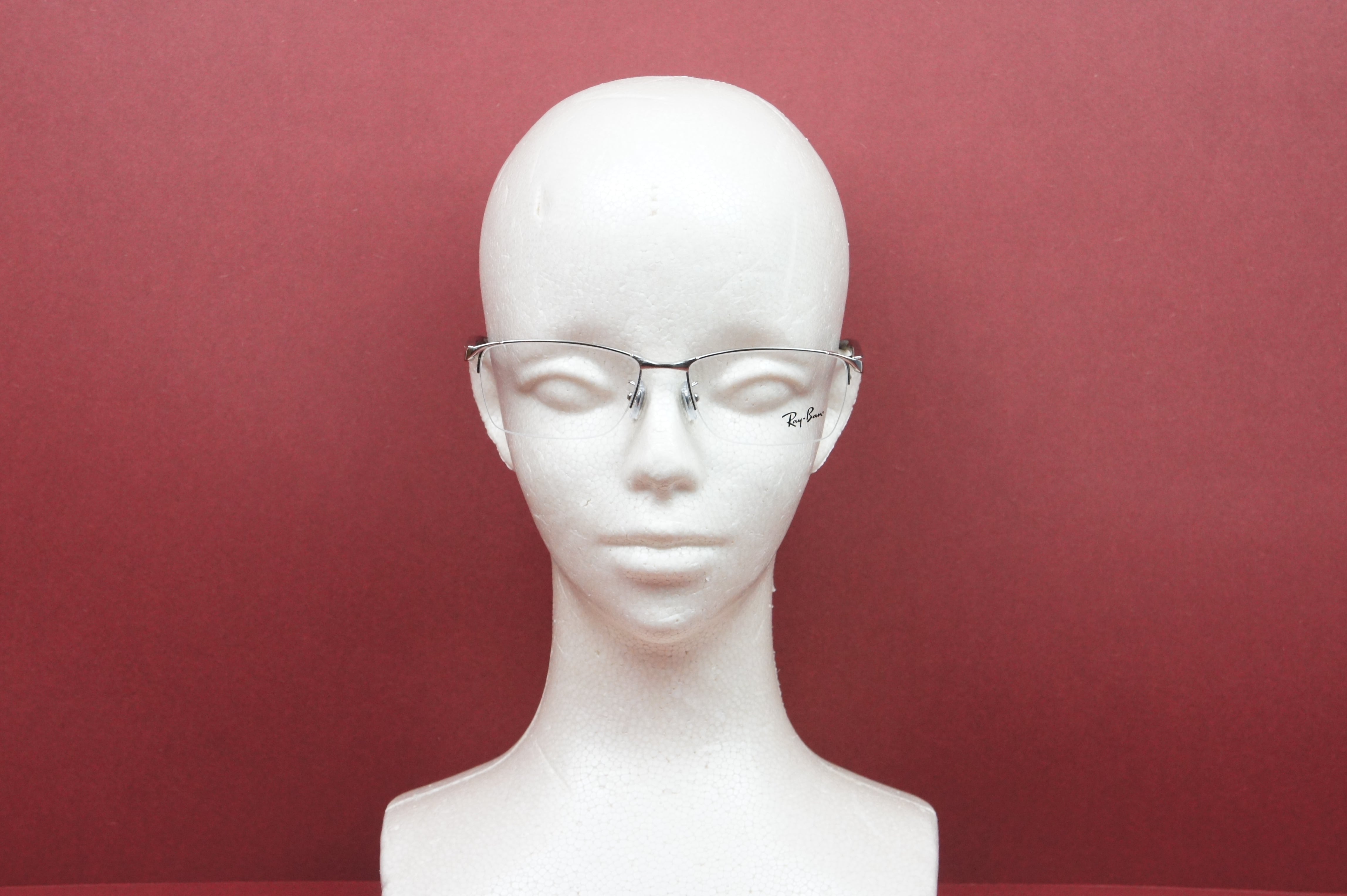 Ray-Ban メガネ RX6501D 2595 スクエア ナイロール ハーフリム RB6501D