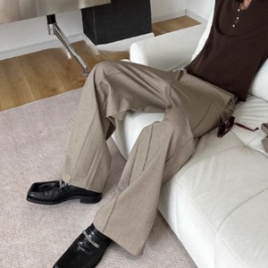 バイアスカットモードスウェットパンツ　0856