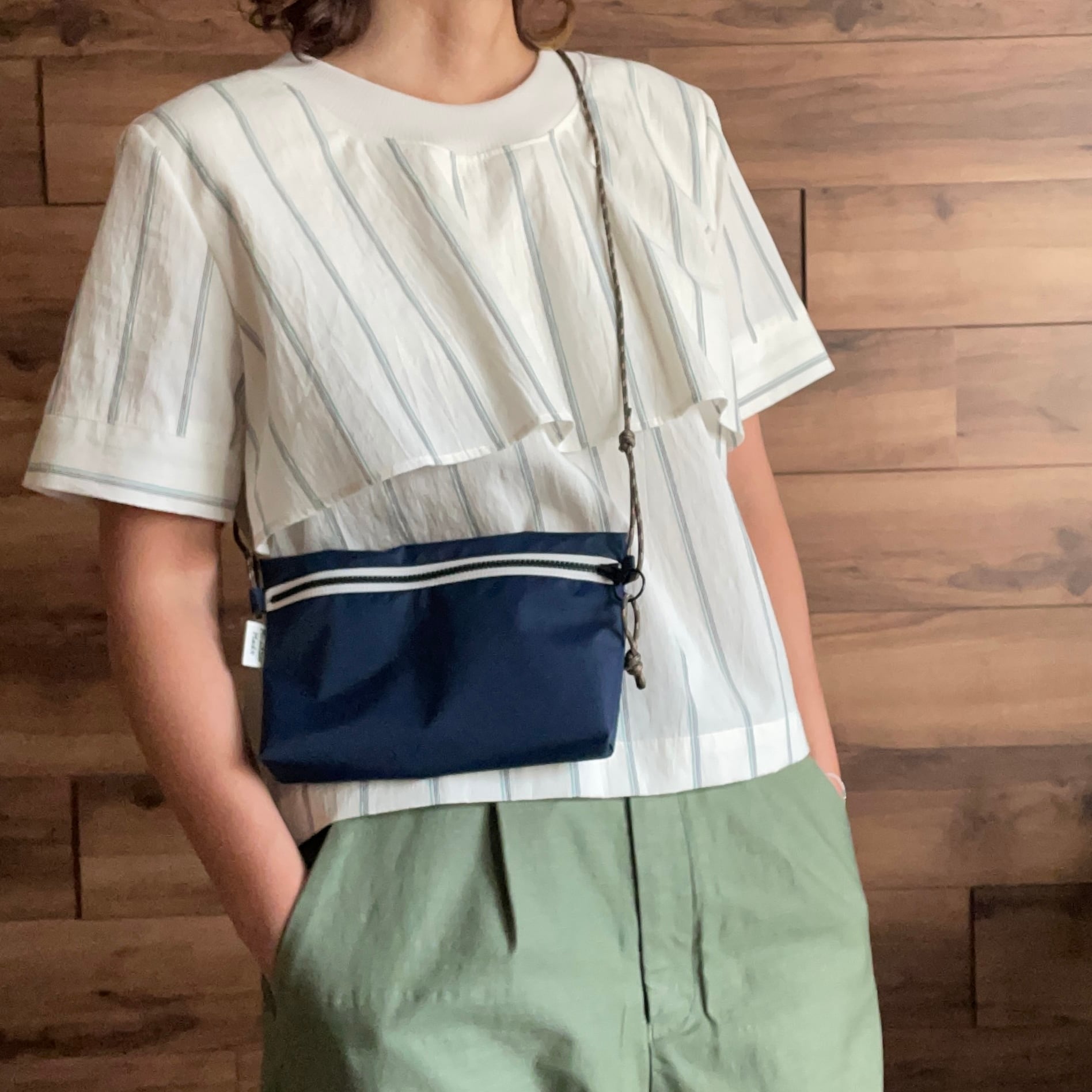 撥水防水】コンパクトなのに仕分け上手☆3WAYサコッシュ/ボディバッグ