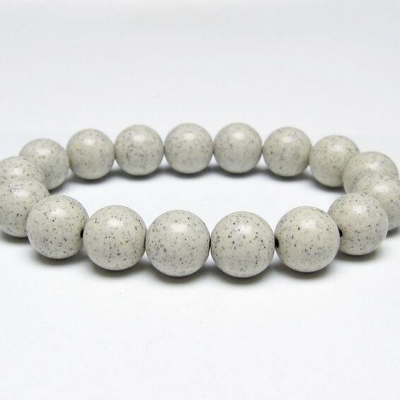 北投石 ブレスレット 12mm 一点物 メール便可 111-50158