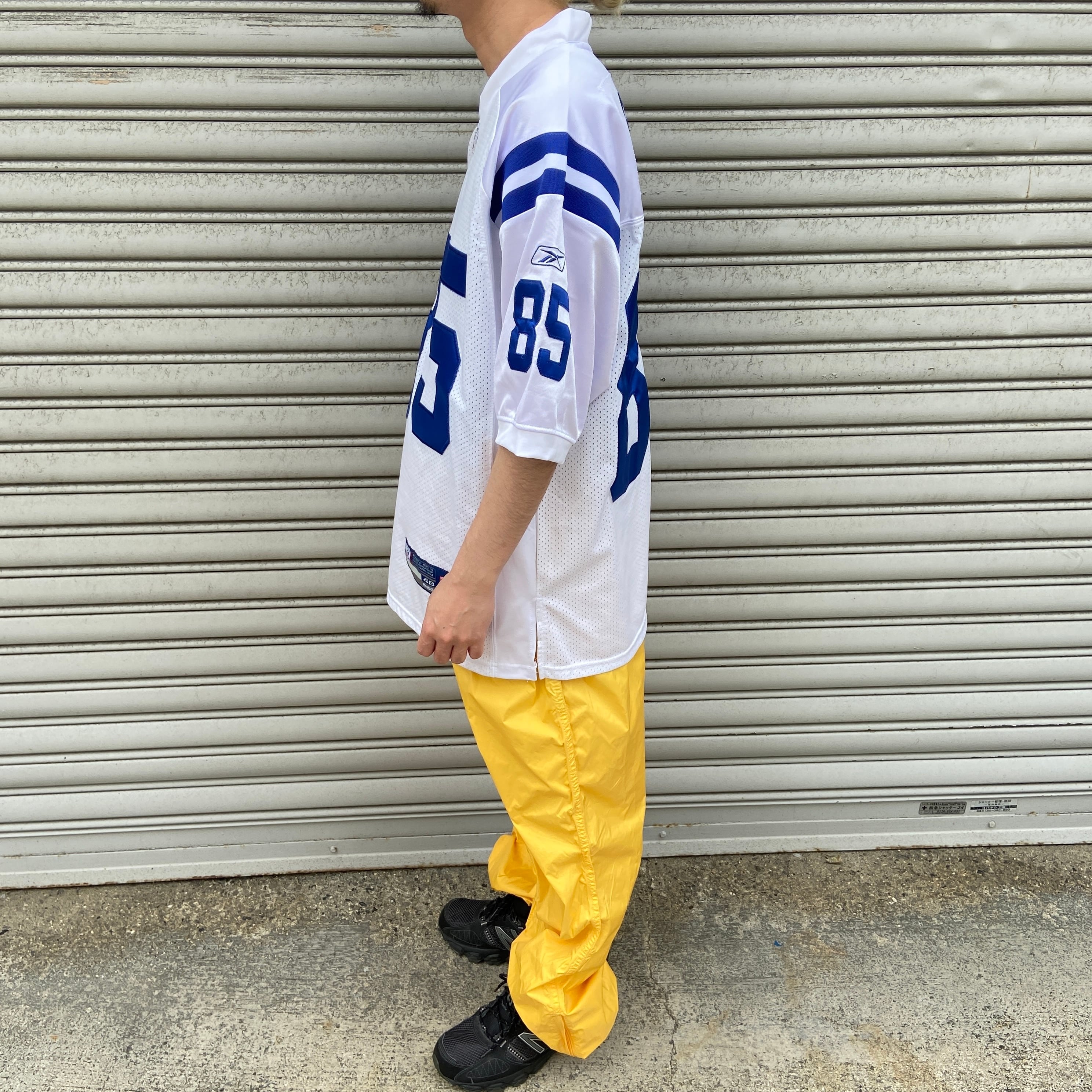 Reebok NFL フットボールシャツ インディアナポリスコルツ 白 48 Reebok NFL フットボールシャツ インディアナポリスコルツ 白 48