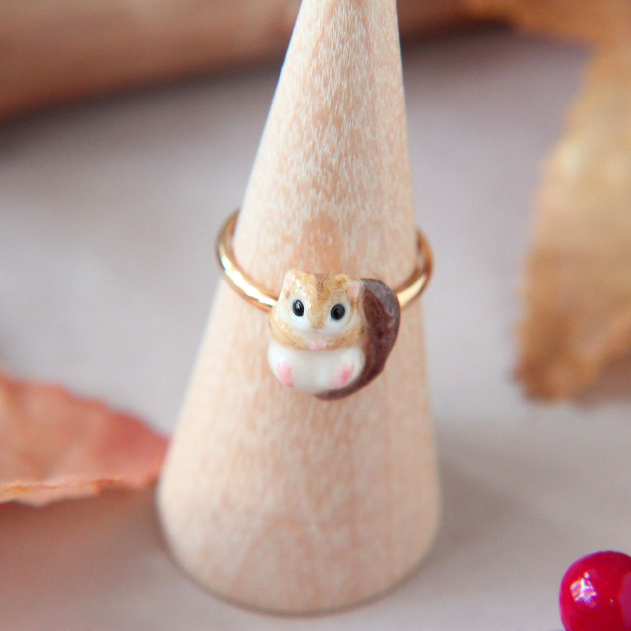 小さいシマリスリング