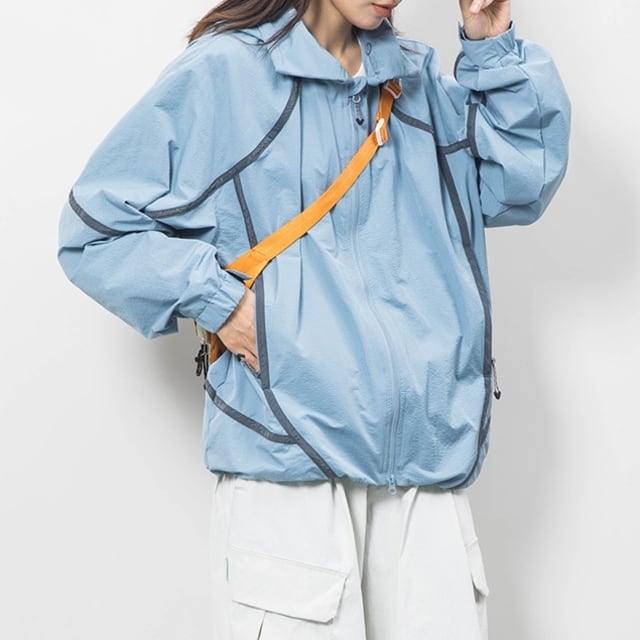 styleup様 Line Tape Zip Up Jacket [2187] | Japan Outdoor Living
