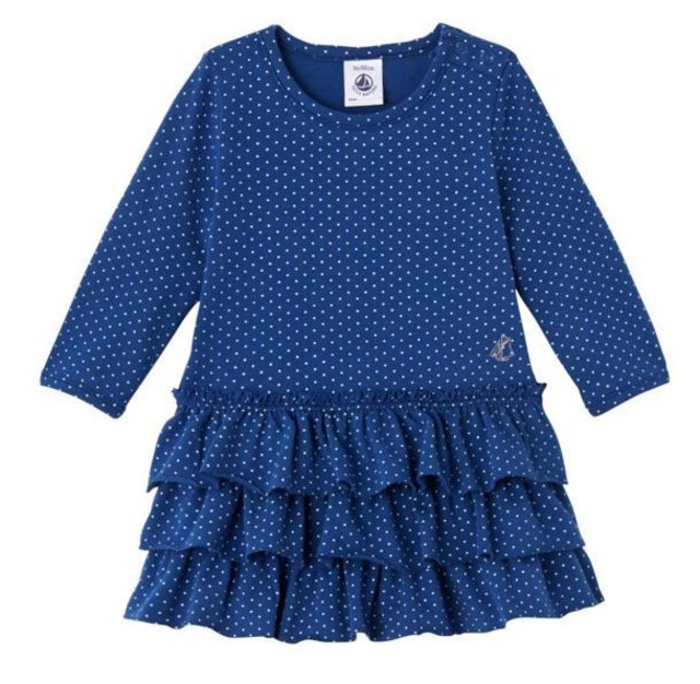 Petit Bateau　水玉ワンピース