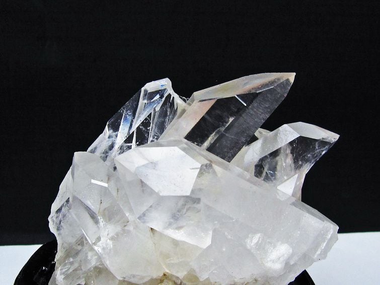 水晶 クラスター マダガスカル産 台座付属 水晶 原石 一点物 182-9354