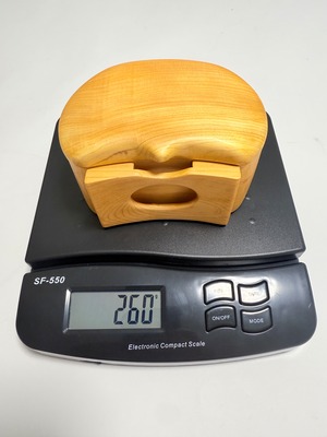 ヒノキ　くりぬきミニタイプ　UROKODO餌箱　落とし込み、ヘチ釣り、前打ち用餌箱