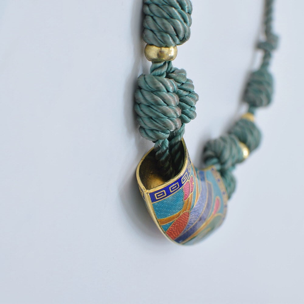 Asian Vintage エスニック デザイン ネックレス 首飾り アクセサリー