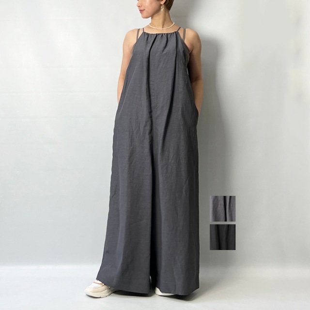 SACRA サクラ RAYON LINEN TUMBLE ALL IN ONE 124108051 2024春夏新作 [送料無料]