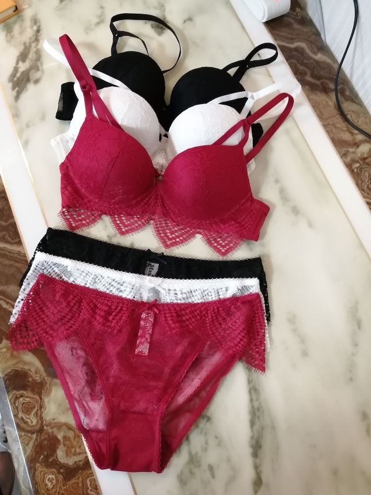 ショーツ＆ビキニ 赤白 BUTTSTAIN!赤白ショーツ 赤・レッドの