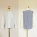 Switch Border Regular Collar Shirts 　Ivory