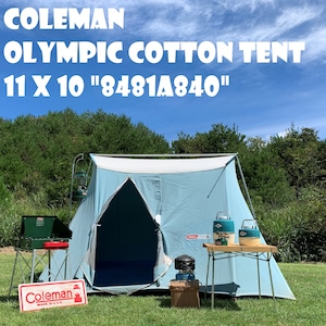 コールマン オリンピック OLYMPIC COTTON TENT 11x10 "8481A840" COLEMAN ビンテージ コットンテント クラシック オールド 80年代