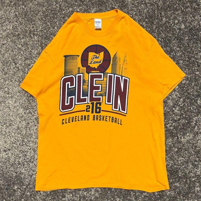 【Lサイズ】The Land クリーブランド 216 キャバリアーズ NBA 古着 Tシャツ