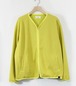 Knit Cut & Sewn Zip Blouson　Yellow