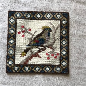 鳥の編み絵2