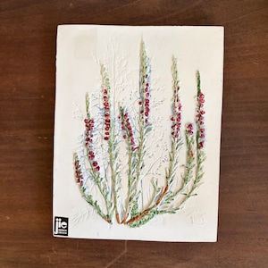 Jie Gantoftaのヘザーの陶板