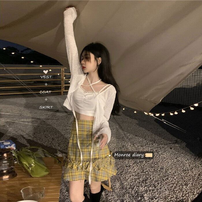 スタイルスカート サマートップス ショート ストリート 夏物 モンロー90555173859