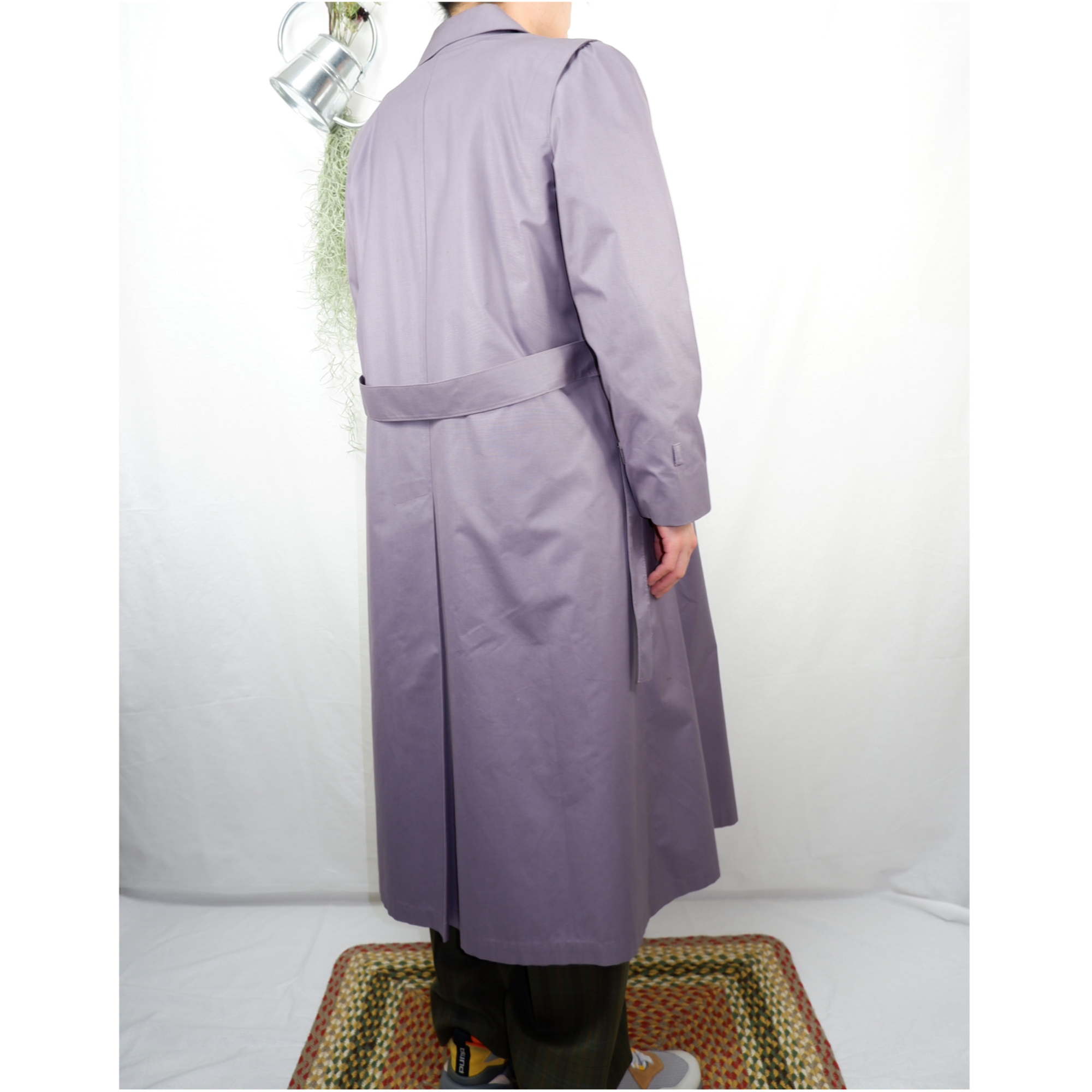 M-L] LONDON FOG Purple Coat ライナー付き | 紫 コート | きれいめや