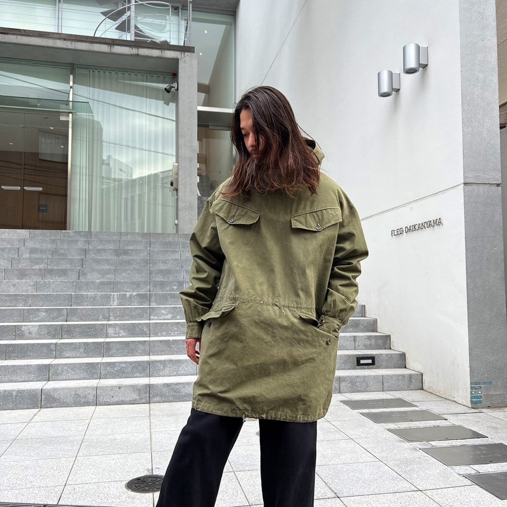 60s French Alpine Smock M50 リバーシブルモデル 26 French Army] M50 Alpine Smock Parka [1950s-] Vintage Alpine Smock