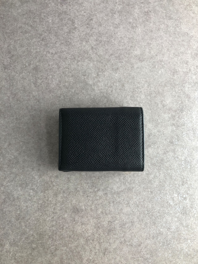 Christian Dior クリスチャン ディオール 財布 ブラック サドル レザー 43-MA-0261 三つ折り財布 vintage ヴィンテージ オールド juppie