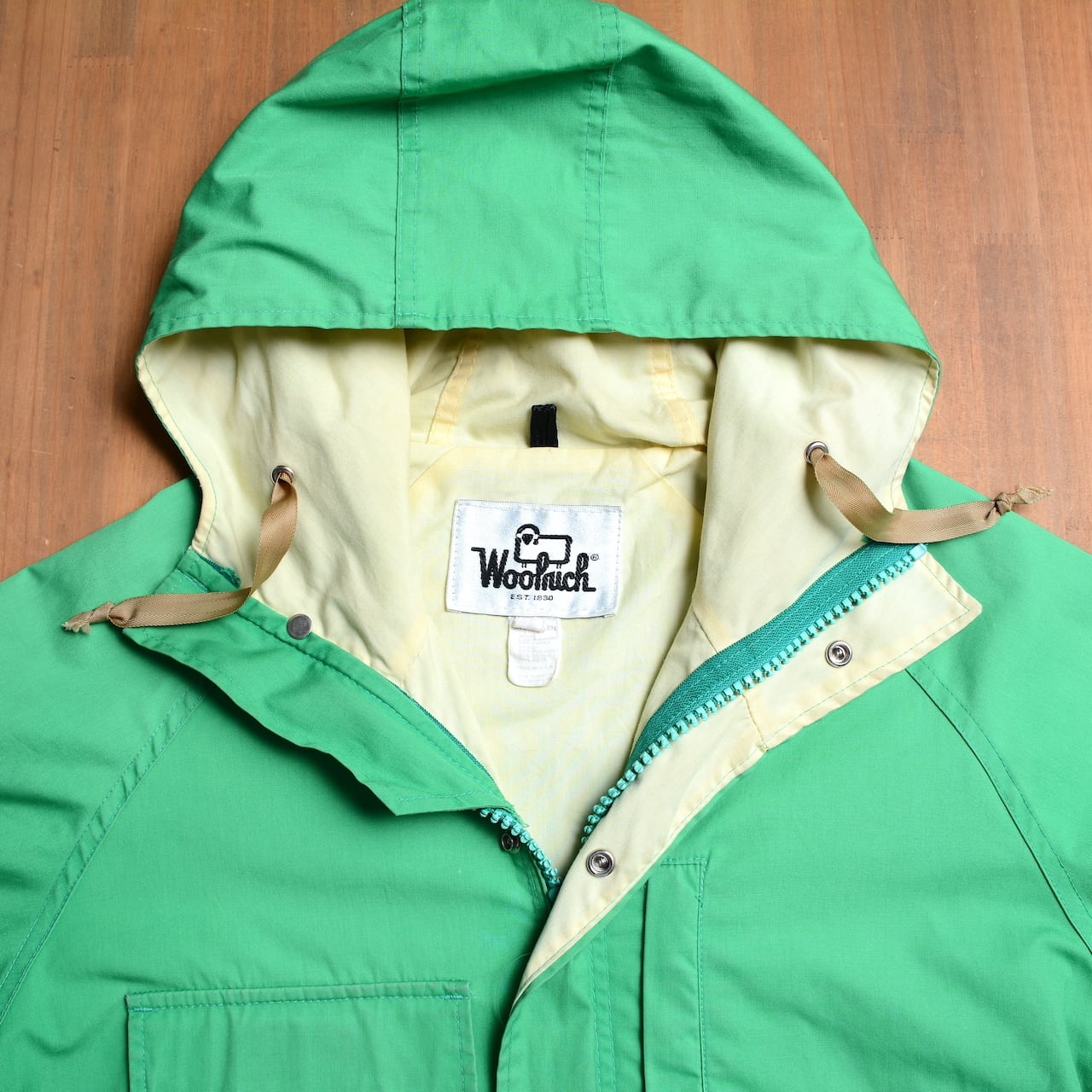 70s Woolrich ウールリッチ マウンテンパーカー US S グリーン | nu:garage