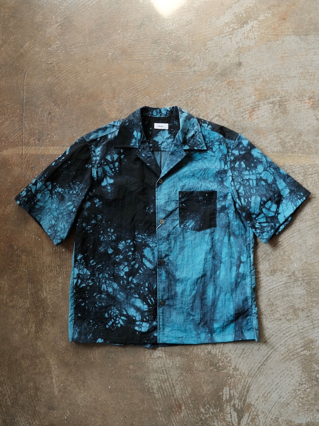 【ALLEGE.】Kargo Dyed Open Collor Shirt