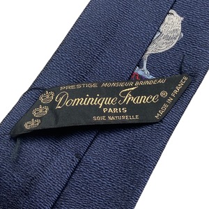 DOMINIQUE FRANCE hawk woven silk tie