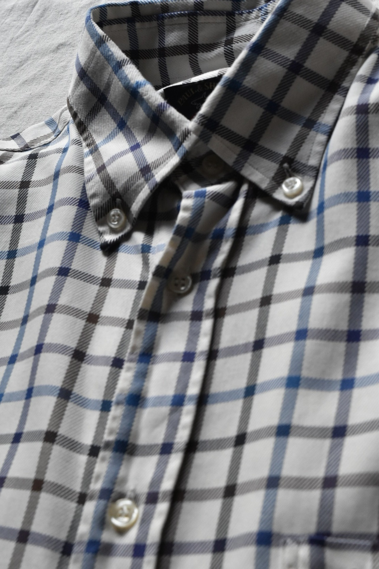 "PAUL & SHARK" Plaid shirt