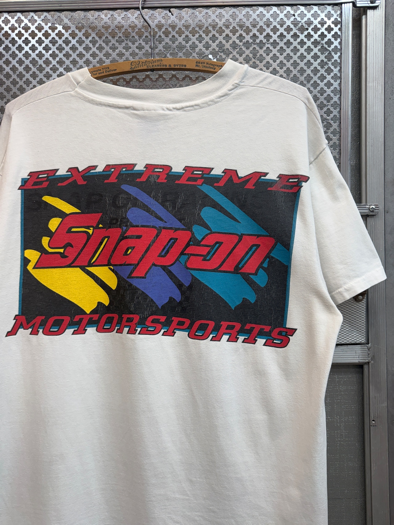 90s Snap-on Racing / Hanes BEEFY-T fabric made in usa・画像2