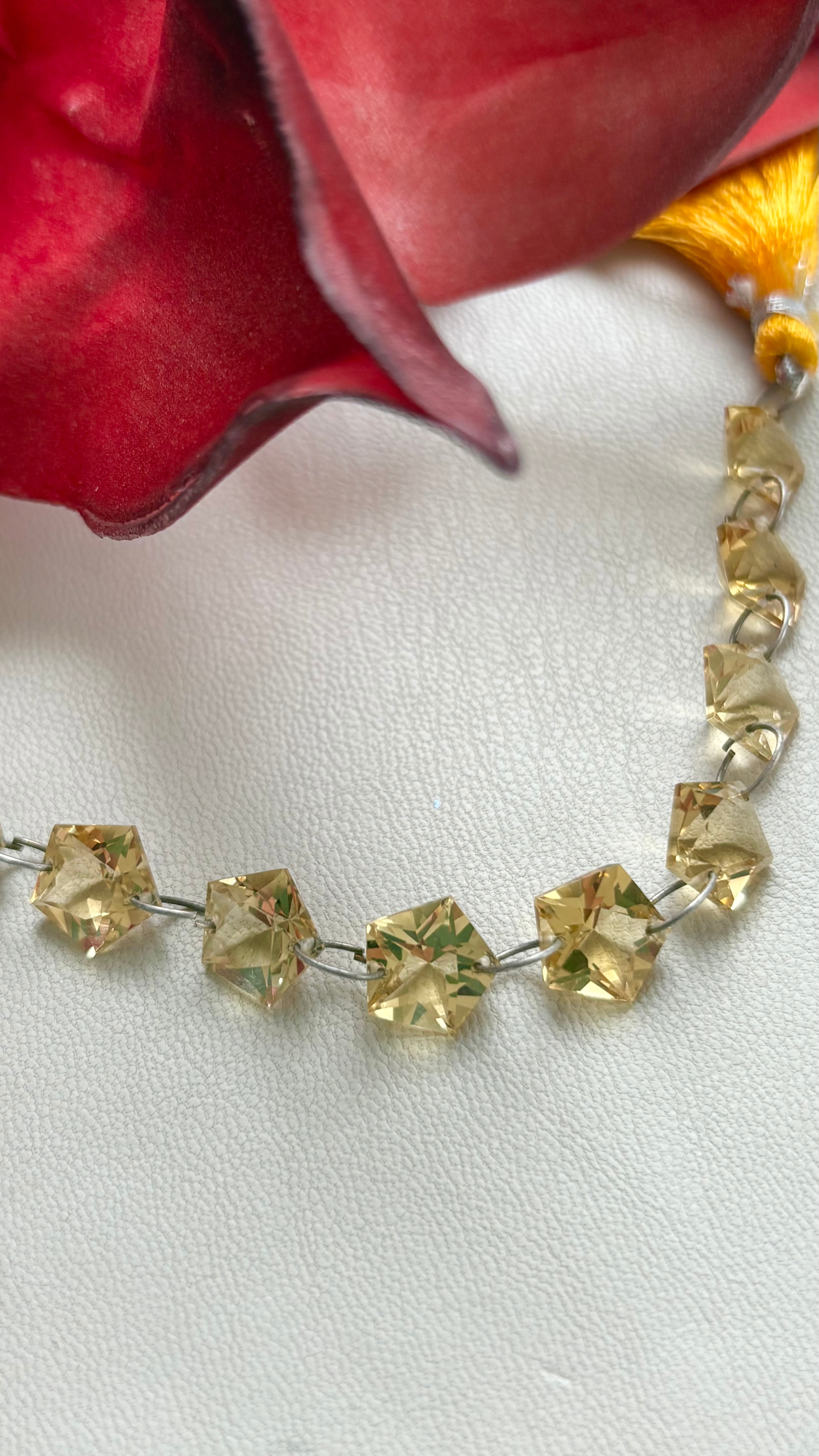 Citrine Pentagon Facet Cut / シトリン ペンタゴンファセットカット