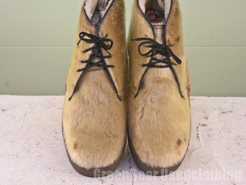 エスキモーブーツ　ノルウェー製　ヴィンテージ ドイツ製METZELERビンテージエスキモーブーツ良い味メンズ9F27cmZ221