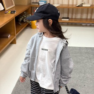 秋フリルデザイントスウェットジャケット