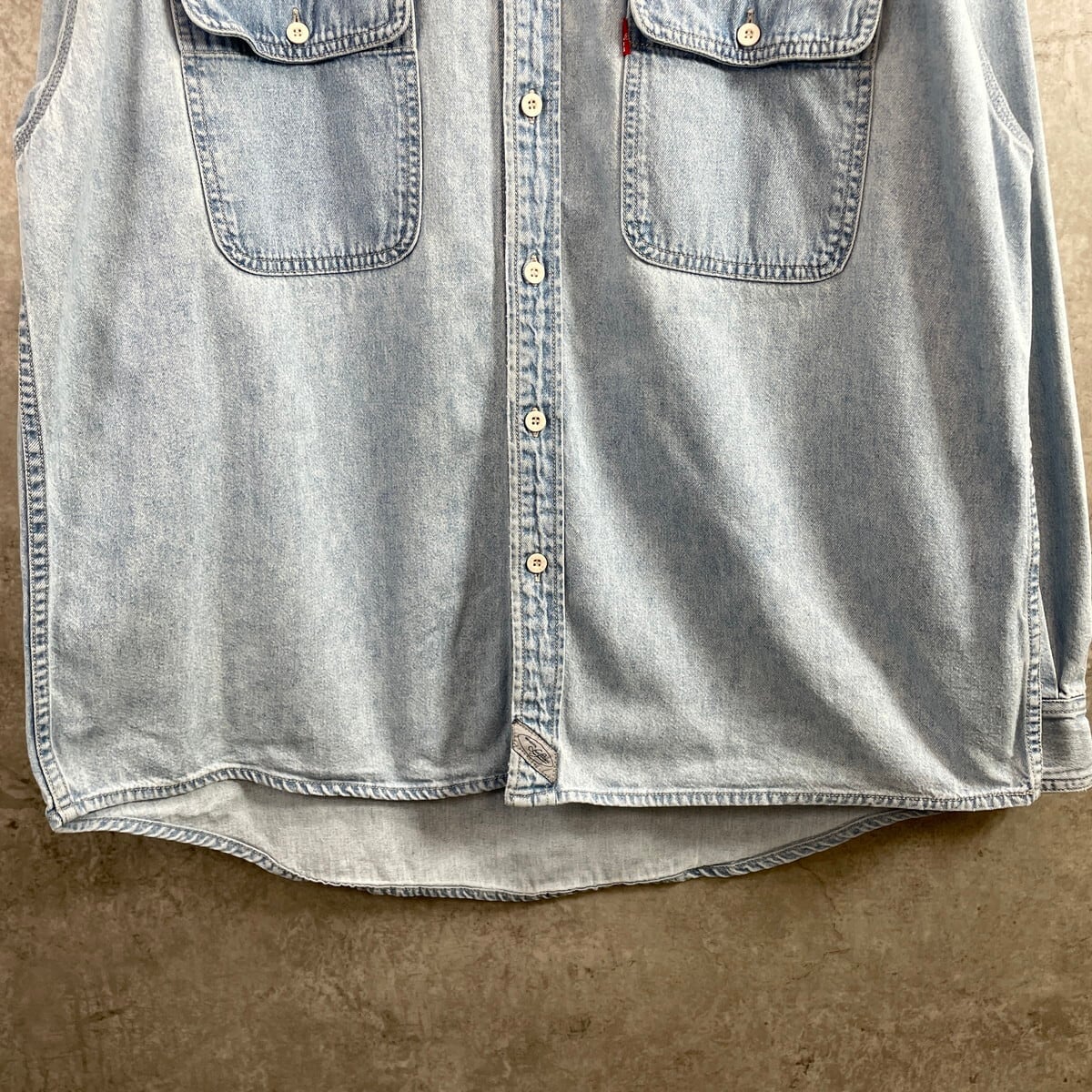 90年代 Levi's リーバイス 長袖 デニムシャツ メンズXL 古着 90s