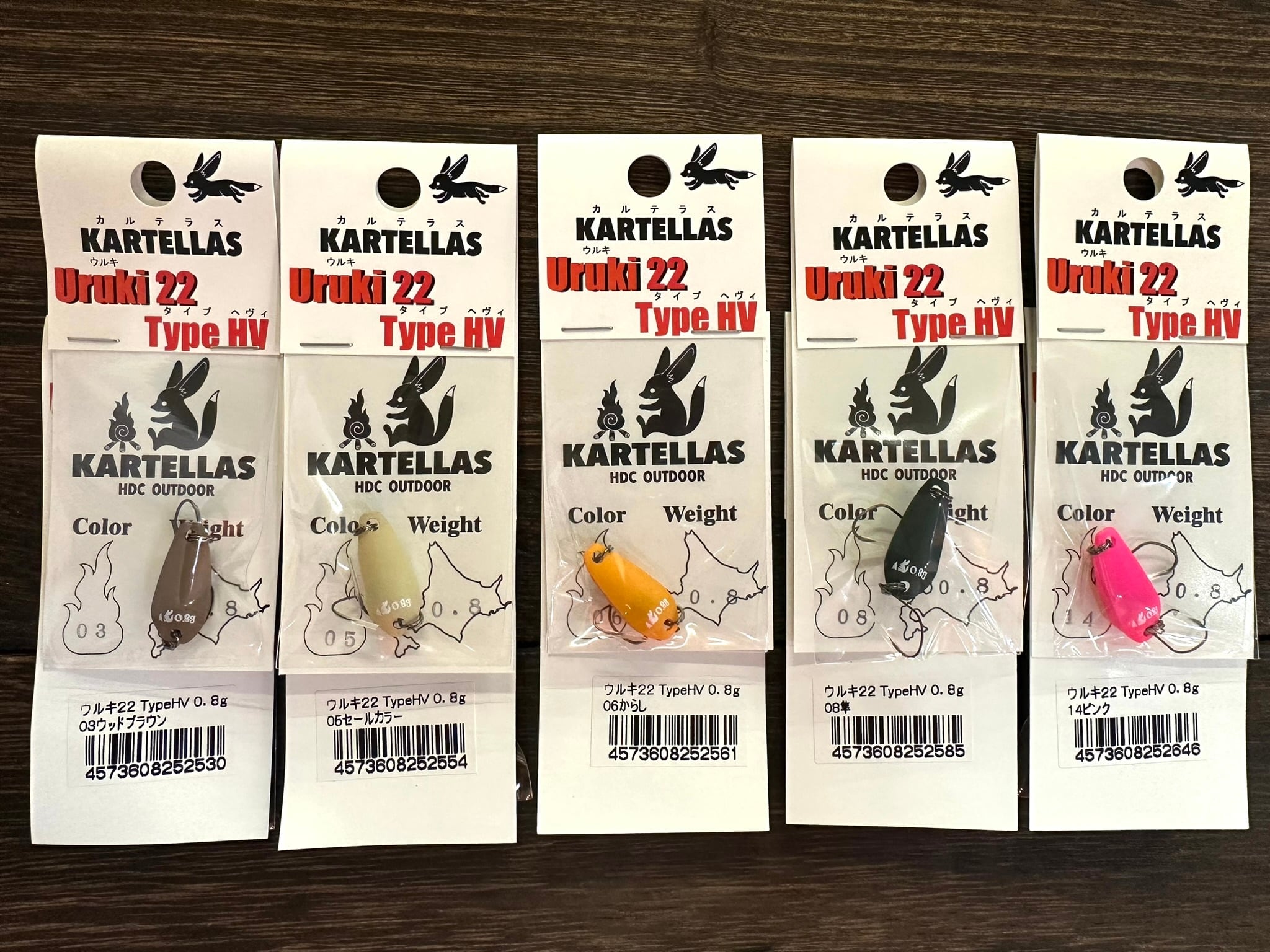 ジョーカー　タップミノー カルテラス / ウルキ22 type HV 0.8g | ルアーショップB－FARM