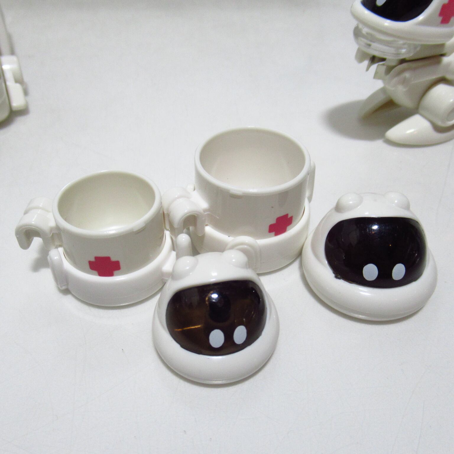 バンダイ ポケットザウルス 救急隊セット 昭和レトロ [$3] | ハチクマ商店