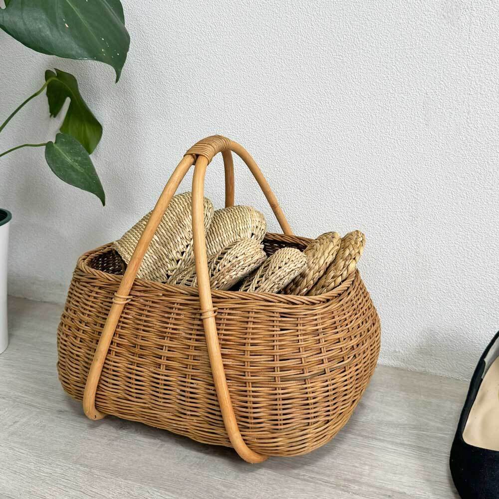 ラタン バスケット (RTA-903） | Naturalsoul
