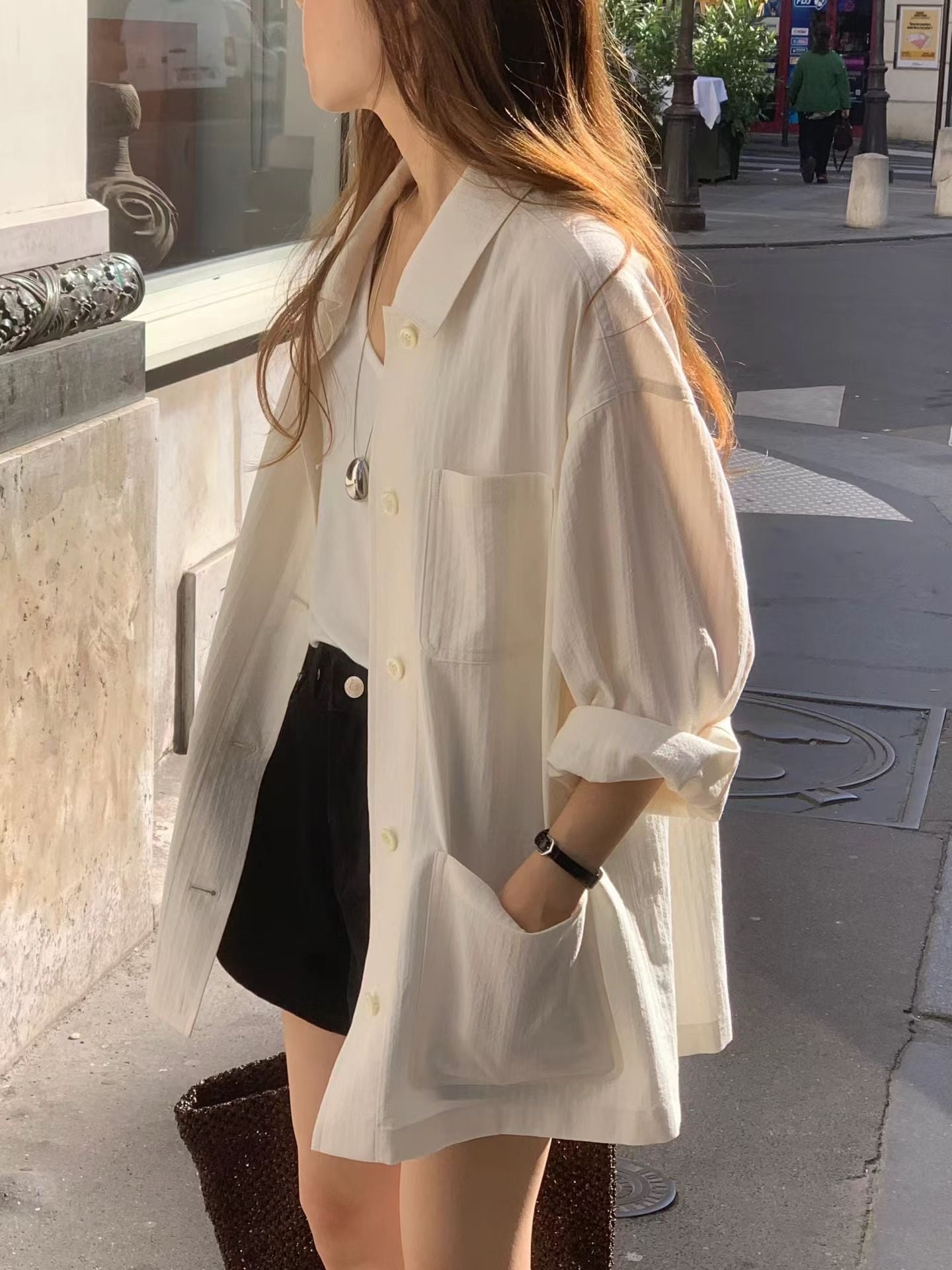 (予約) ounce / Shell work jacket