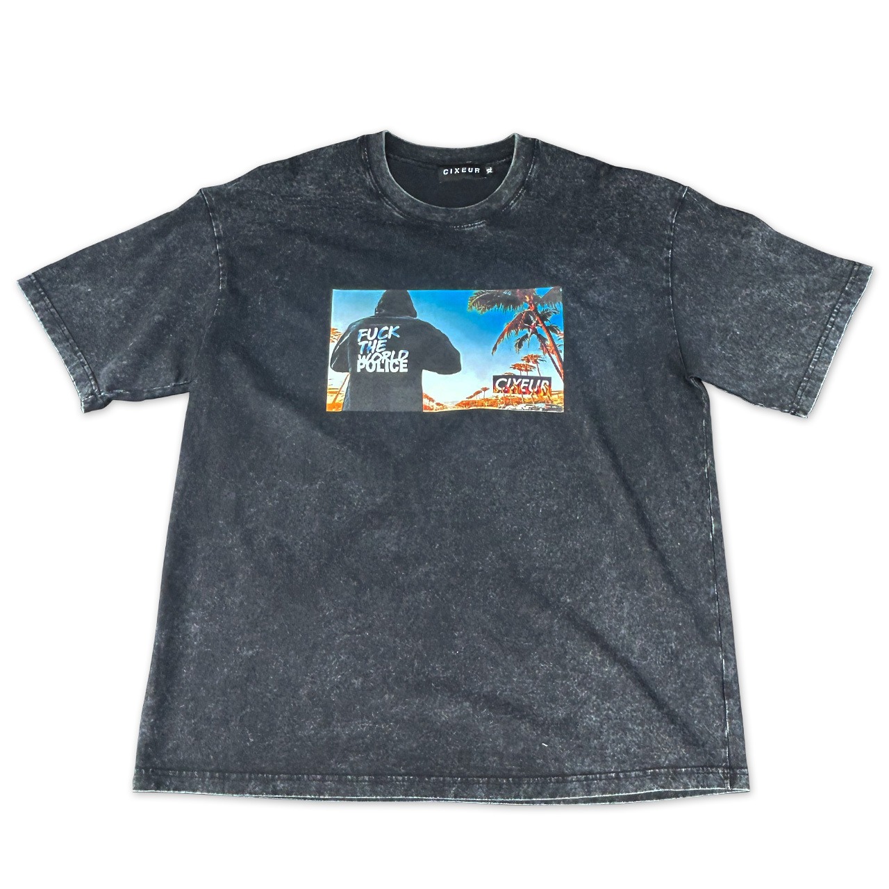 "F**K THE*** PHOTO" T-shirts black