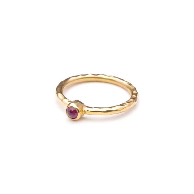 SINGLE PETIT STONE NON-ADJUSTABLE RING 081