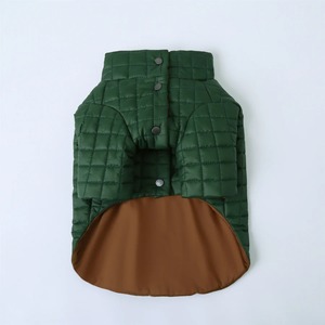 YOU ARE NOT ALONE PUFFER JACKET(Green) / OVER GLAM