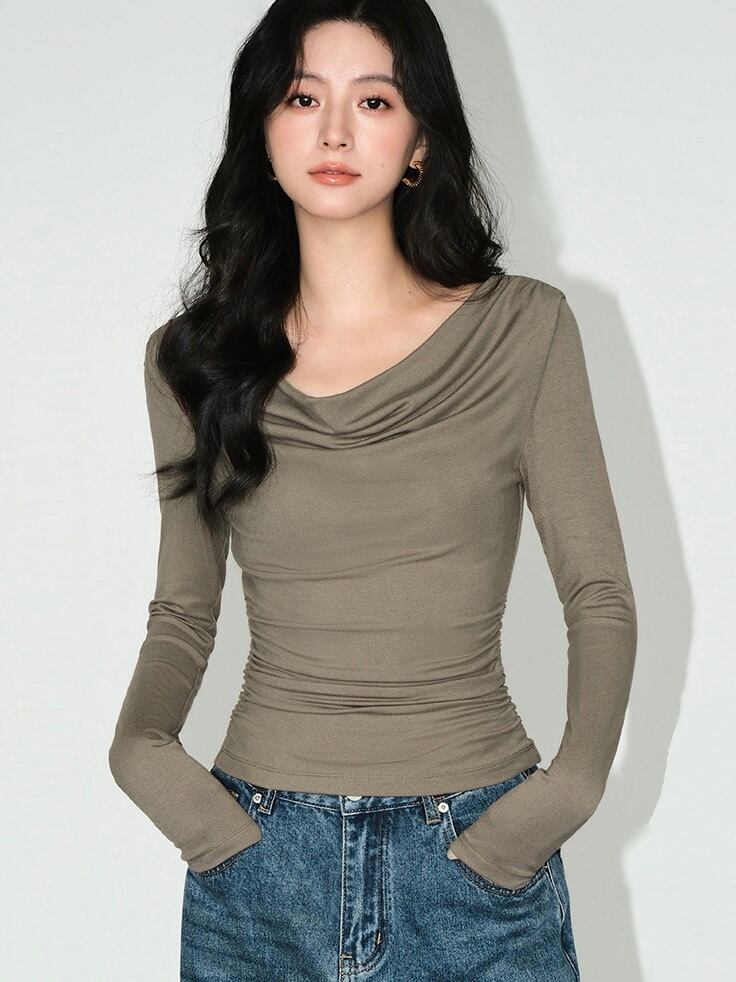 シルキーラインロングスリーブ