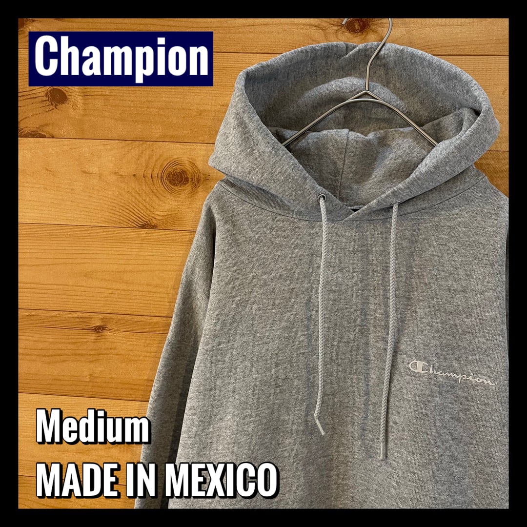 champion】メキシコ製 ワンポイント ブランドロゴ スウェット