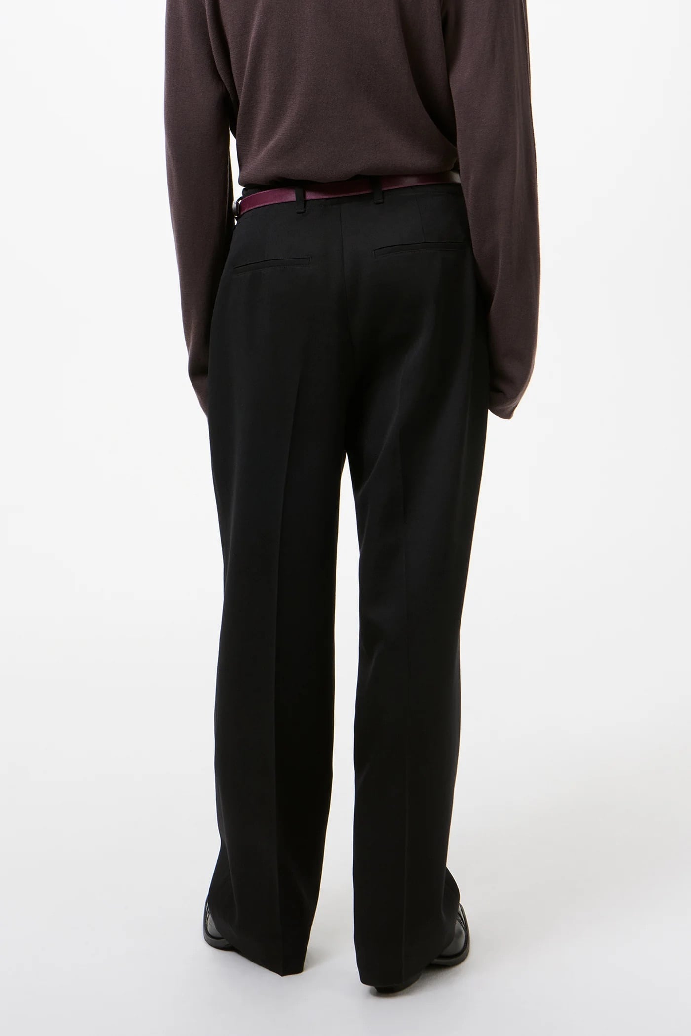 OUR LEGACY BORROWED CHINO Coarse Black Gabardine M2264BCB | BEST