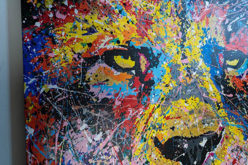 LION / ライオンの現代アート作品 絵画販売 | TOMOYA GALLERY STORE