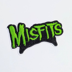 送料無料！ ★刺繍アイロンワッペン★【 The Misfits ( ミスフィッツ ) 】 〚アメリカン雑貨 アメトイ〛