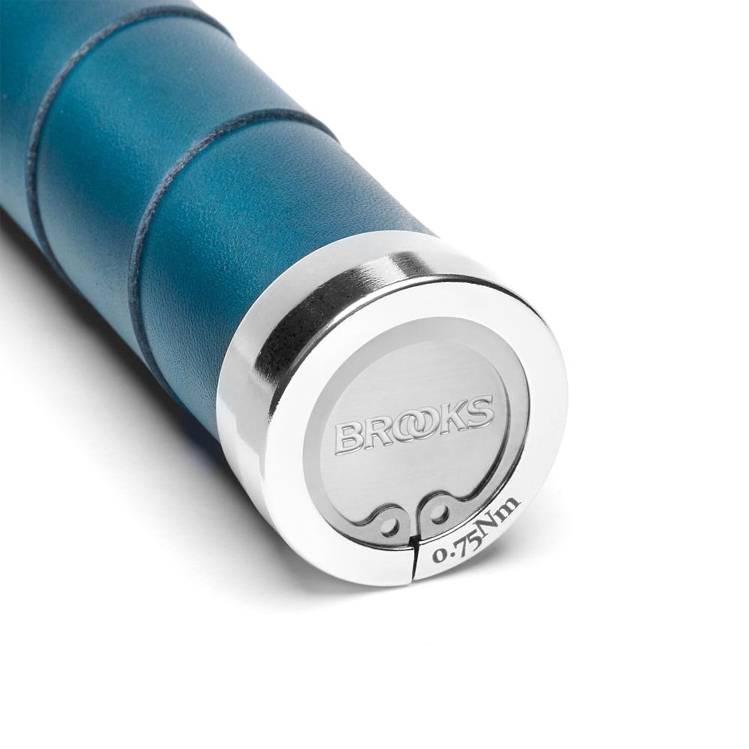 パーツ BROOKS SLENDER LEATHER GRIPS BROOKS SLENDER LEATHER GRIPS 130/130 TEAL | Niko Bike Factory
